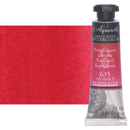 Sennelier l'Aquarelle Artists Watercolor 10ml Carmine - (200007022)