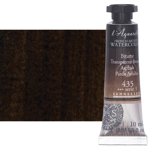 Sennelier l'Aquarelle Artists Watercolor 10ml Transparent Brown - (200007088)