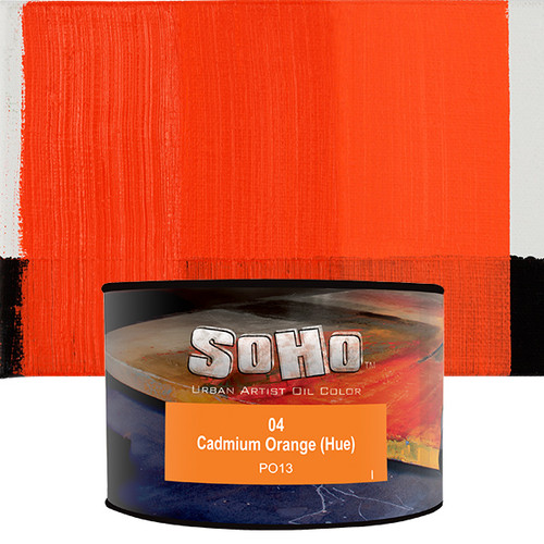 SoHo Urban Artist Oil Color Cadmium Orange Hue 430ml Can - (87996)