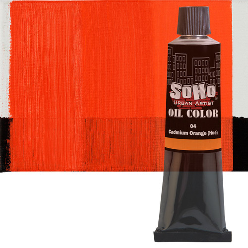 SoHo Urban Artist Oil Color Cadmium Orange Hue 170ml Tube - (83588)