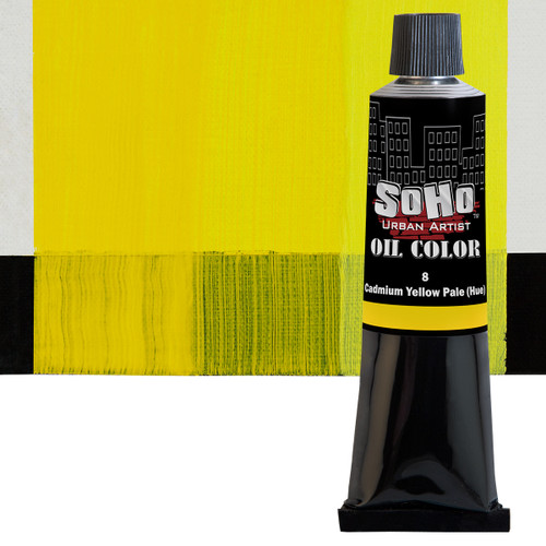 SoHo Urban Artist Oil Color Cadmium Yellow Pale Hue 170ml Tube - (83594)