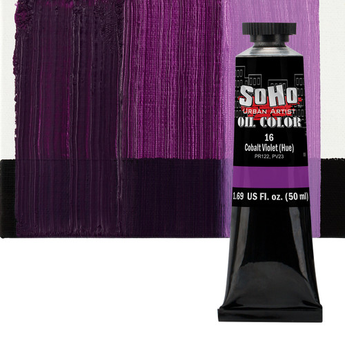 SoHo Urban Artist Oil Color Cobalt Violet Hue 50ml Tube - (87951)