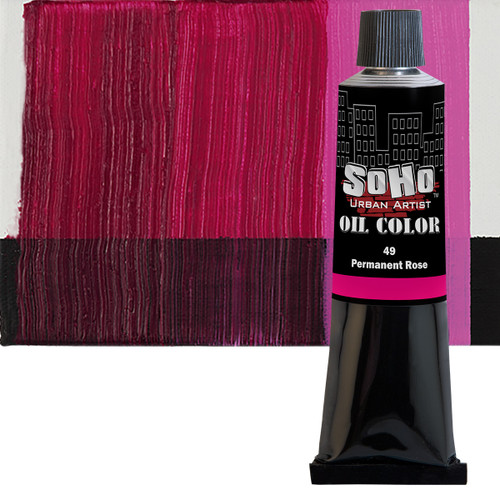 SoHo Urban Artist Oil Color Permanent Rose 170ml Tube - (83616)