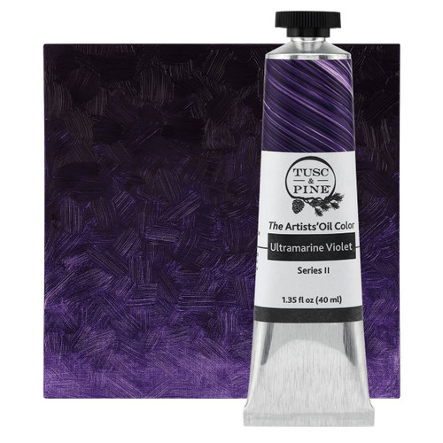 Tusc & Pine Oil Color 40ml Ultramarine Violet - (200041989)