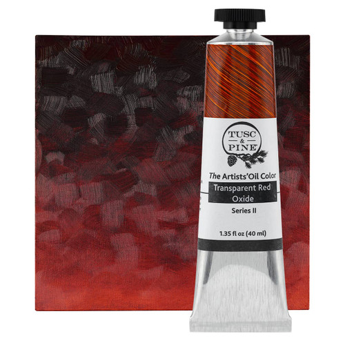 Tusc & Pine Oil Color 40ml Transparent Red Oxide - (200041986)