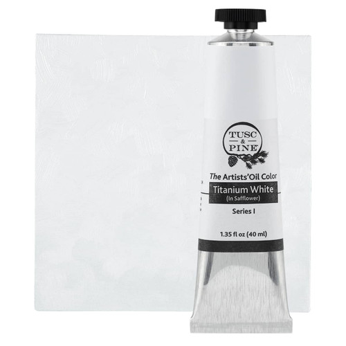 Tusc & Pine Oil Color 40ml Titanium White (In Safflower) - (200041984)