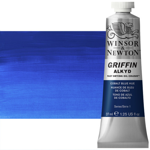 Winsor & Newton Griffin Alkyd Oil Color 37mL Tube Cobalt Blue Hue - (200014424) Winsor & Newton Griffin Alkyd Oil Color 37mL Tube Cobalt Blue Hue - (200014424)