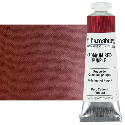 Williamsburg Oil Color 37ml Cadmium Red Purple - (60149) Williamsburg Oil Color 37ml Cadmium Red Purple - (60149)