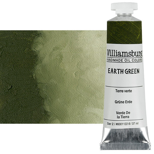 Williamsburg Oil Color 37ml Earth Green - (60174)
