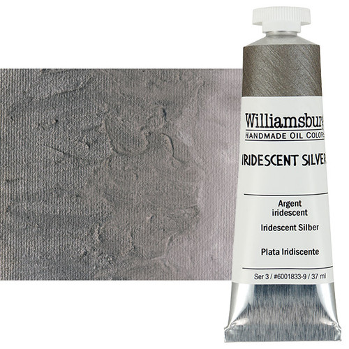 Williamsburg Oil Color 37ml Iridescent Silver - (60274)