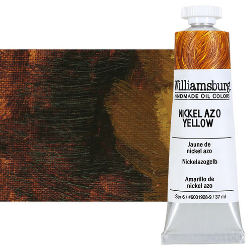 Williamsburg Oil Color 37ml Nickel Azo Yellow - (200028826)