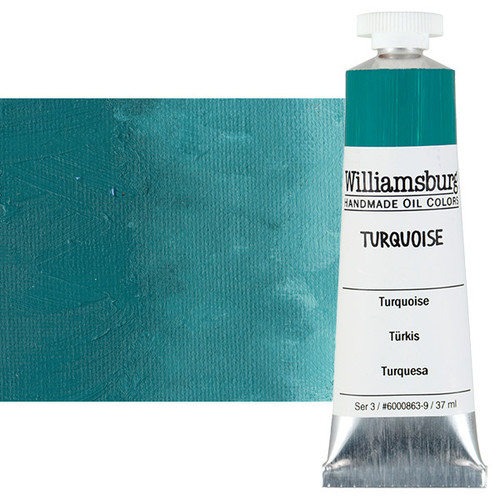 Williamsburg Oil Color 37ml Turquoise - (60243) Williamsburg Oil Color 37ml Turquoise - (60243)