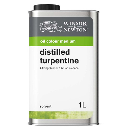 Winsor Newton English Distilled Turpentine 1 Liter Bottle - (7991) Winsor Newton English Distilled Turpentine 1 Liter Bottle - (7991)