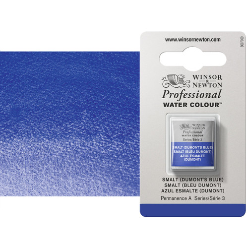 Winsor Newton Professional Watercolor Smalt 1/2-Pan - (200030788)