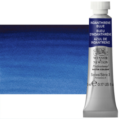 Winsor Newton Professional Watercolor Indanthrene Blue 5ml - (47362)