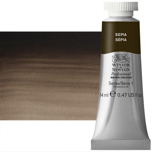 Winsor Newton Professional Watercolor Sepia 14ml - (662)