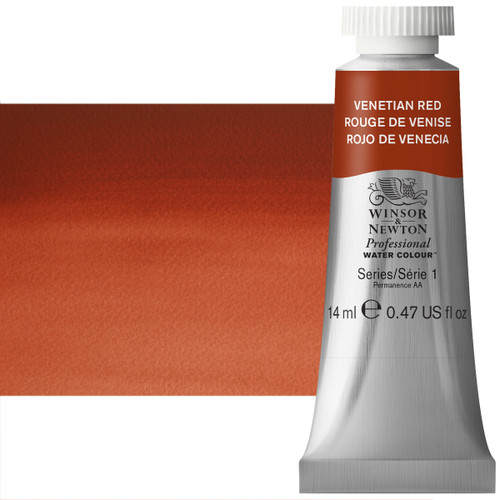 Winsor Newton Professional Watercolor Venetian Red 14ml - (670)