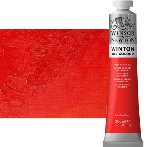 Winton Oil Color 200ml Cadmium Red Hue - (30128) Winton Oil Color 200ml Cadmium Red Hue - (30128)