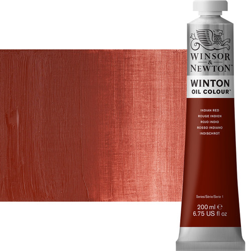 Winton Oil Color 200ml Indian Red - (40520) Winton Oil Color 200ml Indian Red - (40520)