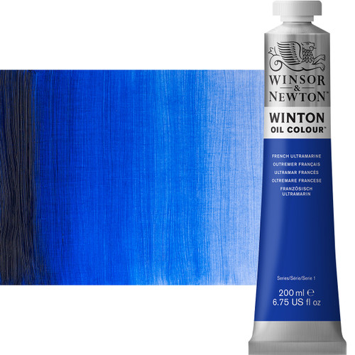 Winton Oil Color 200ml French Ultramarine - (30144) Winton Oil Color 200ml French Ultramarine - (30144)