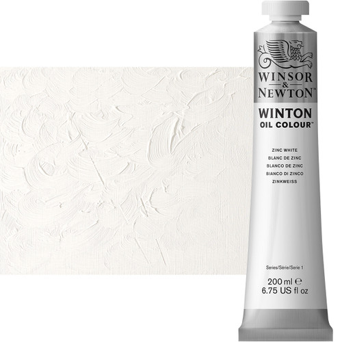 Winton Oil Color 200ml Zinc White - (30178) Winton Oil Color 200ml Zinc White - (30178)
