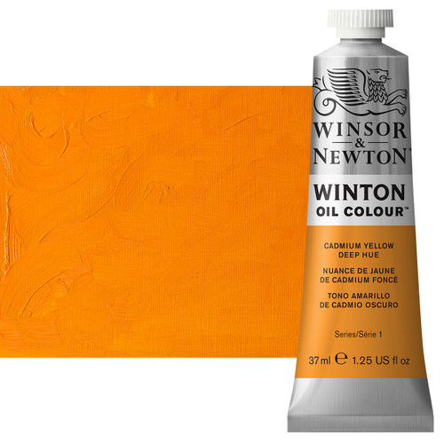 Winton Oil Color 37ml Cadmium Yellow Deep Hue - (45707) Winton Oil Color 37ml Cadmium Yellow Deep Hue - (45707)