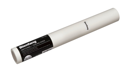 Bienfang #106 White Sketching & Tracing Paper Roll 18" x 50 Yards - (1000997044)