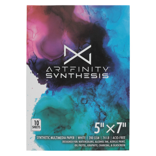 Artfinity Synthesis 74 lb. Synthetic Paper 5x7 Pad (10 Sheets) - (90930) Artfinity Synthesis 74 lb. Synthetic Paper 5x7 Pad (10 Sheets) - (90930)