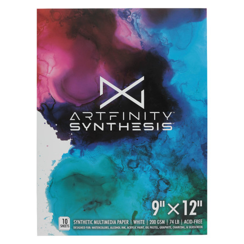Artfinity Synthesis 74 lb. Synthetic Paper 9x12 Pad (10 Sheets) - (90931) Artfinity Synthesis 74 lb. Synthetic Paper 9x12 Pad (10 Sheets) - (90931)