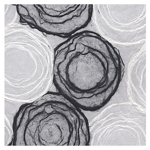Black Ink Papers Whimzy Black/White 37"x25" - (1000084063)