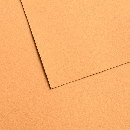 Canson Mi-Teintes Velvet Paper 19.69"x25.6" #604 Indian Yellow - (200043956)