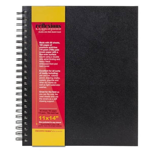 Reflexions Double Wire Sketch Book 11x14 - (76047) Reflexions Double Wire Sketch Book 11x14 - (76047)