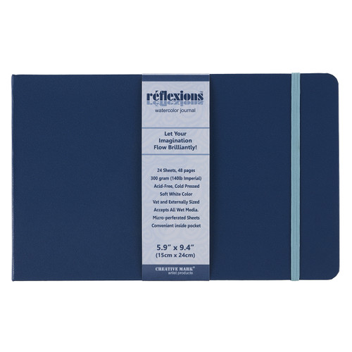 Reflexions Watercolor Notebook 5.91x9.45in