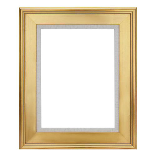 Gold Plein Air Frame with Linen Liner