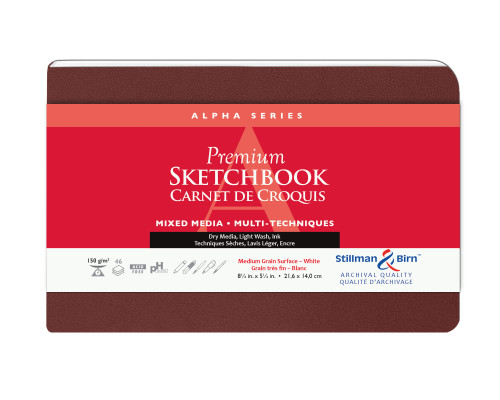 Stillman & Birn Alpha Softbound Landscape Sketch Book 5.5x8.5 - (200020221) Stillman & Birn Alpha Softbound Landscape Sketch Book 5.5x8.5 - (200020221)