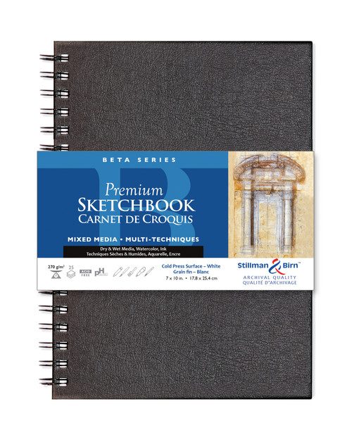 Stillman & Birn Beta Wire Bound Sketch Book 7x10 - (200019150) Stillman & Birn Beta Wire Bound Sketch Book 7x10 - (200019150)