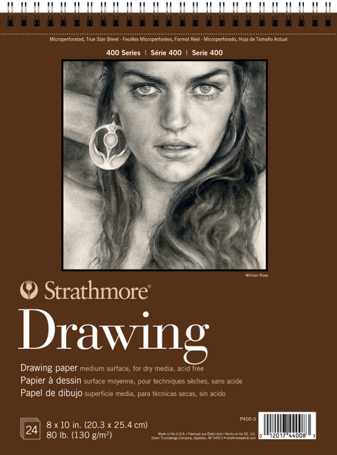 Strathmore 400 Series Drawing Pad 8X10 - (17298)
