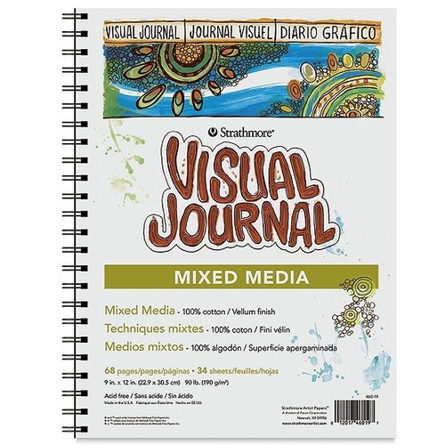 Strathmore Visual Art Mixed Media Journal 9x12 - (200003611) Strathmore Visual Art Mixed Media Journal 9x12 - (200003611)