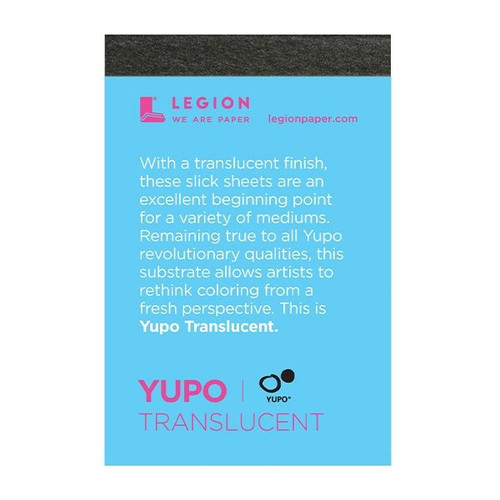 Yupo Mini Translucent 104 lb. Multi-Media 2.5x3.75in Pad 10 Sheets - (200032576) Yupo Mini Translucent 104 lb. Multi-Media 2.5x3.75in Pad 10 Sheets - (200032576)
