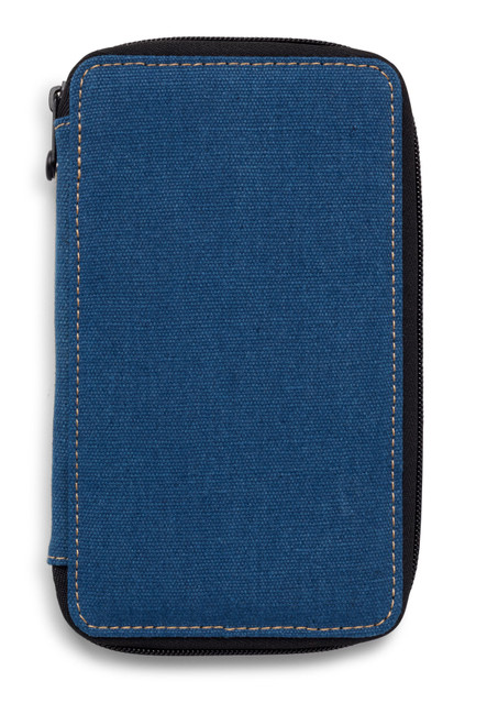 Canvas 24 Count Empty Pencil Case in Denim - (200021259) Canvas 24 Count Empty Pencil Case in Denim - (200021259)