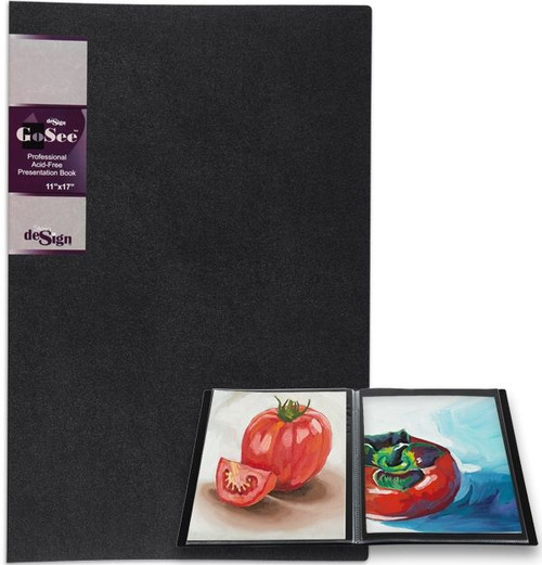 Go-See Professional Archival Presentation Book 11x17 inch 24 Pages - (77019)