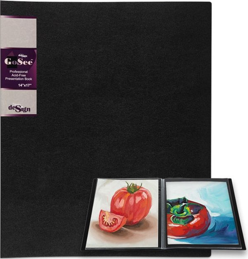 Go-See Professional Archival Presentation Book 14x17 inch 24 Pages - (77021)