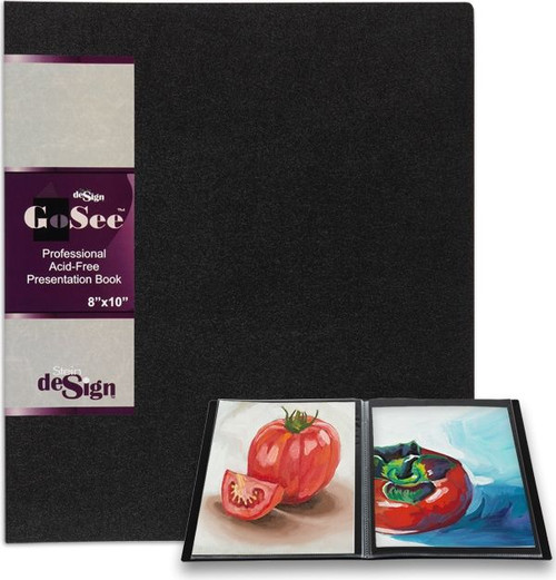 Go-See Professional Archival Presentation Book 8x10 inch 24 Pages - (77015)