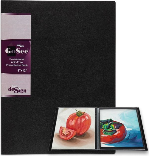 Go-See Professional Archival Presentation Book 9x12 inch 24 Pages - (77017)