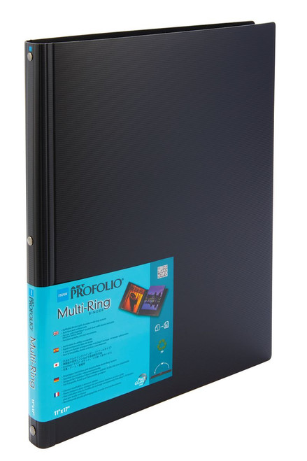 Itoya Multi-Ring Refillable Binder 11 x 17 inch Portrait - (200024376) Itoya Multi-Ring Refillable Binder 11 x 17 inch Portrait - (200024376)