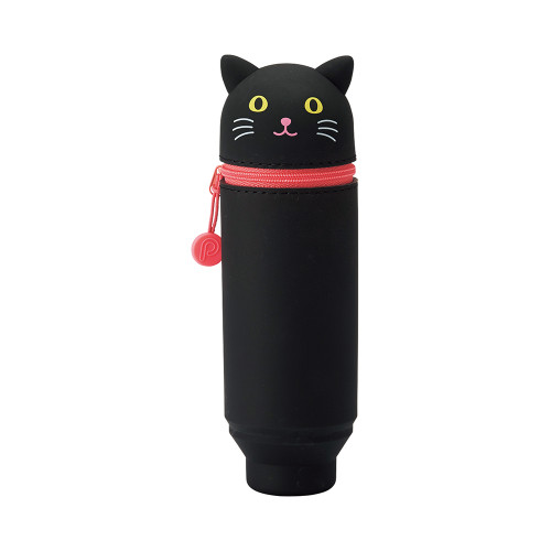 Itoya PuniLabo Stand Up Case Black Cat - (1000085930)