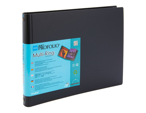 Itoya Multi-Ring Refillable Binder 11 x 8-1/2 inch Horizontal - (200024380) Itoya Multi-Ring Refillable Binder 11 x 8-1/2 inch Horizontal - (200024380)
