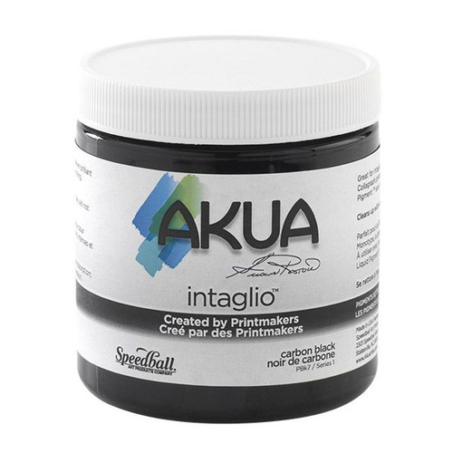 Akua Intaglio Ink Carbon Black 8 oz. - (200017729)