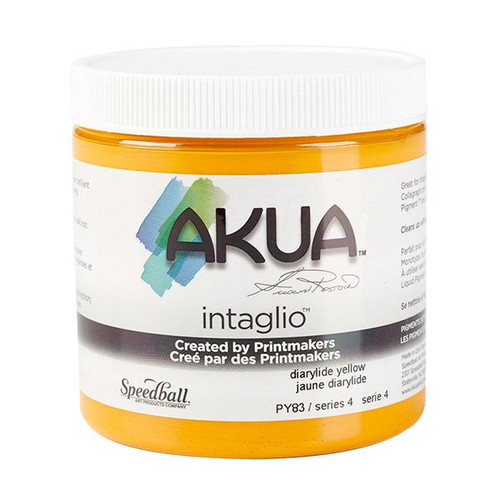 Akua Intaglio Ink Diarylide Yellow 8 oz. - (200017731) Akua Intaglio Ink Diarylide Yellow 8 oz. - (200017731)