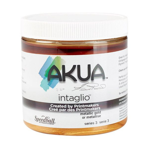 Akua Intaglio Ink Metallic Gold 8 oz. - (200017736)